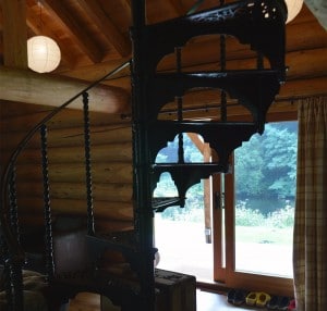 Cast Iron stair case