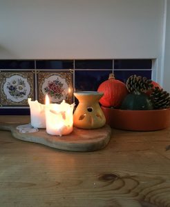 Relax Bristol Pregnancy Massage Candles at home