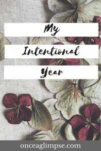 My Intentional Year